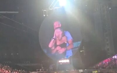 The Coldplay Kiss Cam Couple
